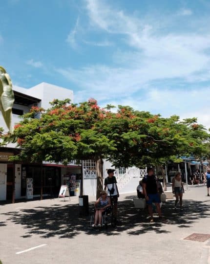 tiendas en playa blanca