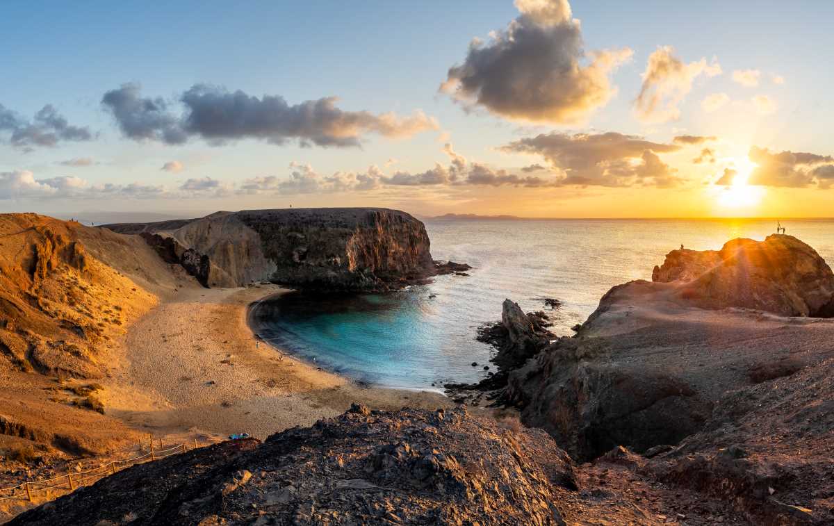 atardecer en lanzarote