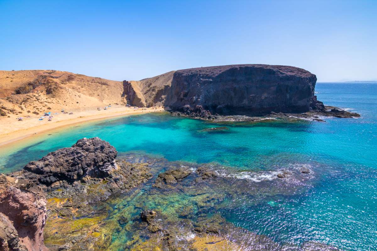 playas sin viento lanzarote