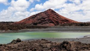 Paisaje Volcánico montaña Bermeja Lanzarote