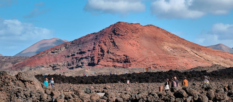 Vitas panorámicas montaña bermeja lanzarote